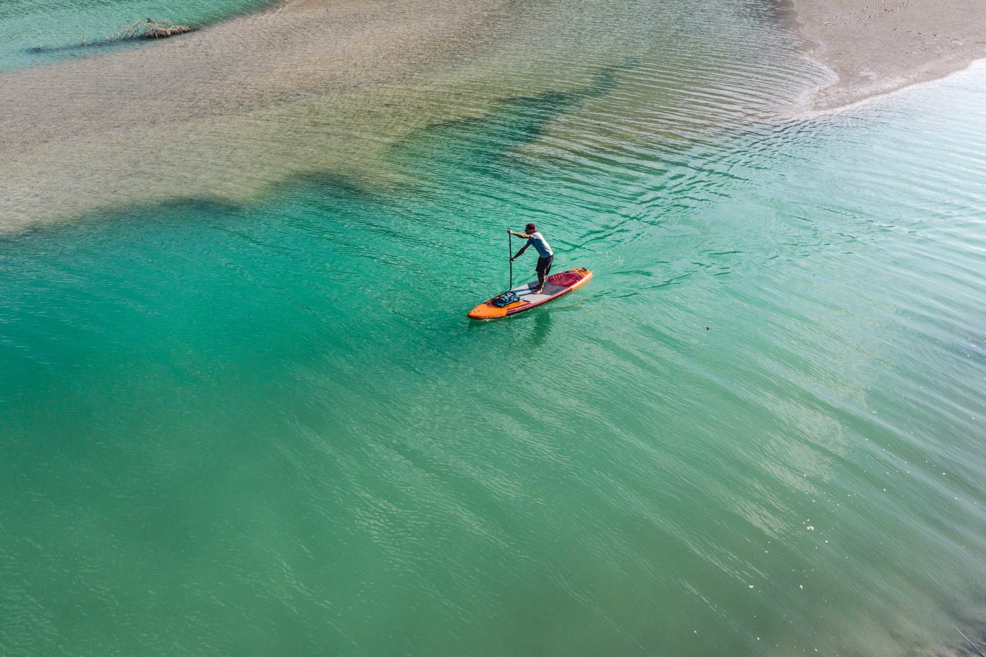 adventure air nafukovaci paddleboard na jakekoliv vody nosnost az 160 kg klidna voda